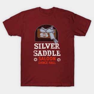 Retro Vintage Silver Saddle Saloon Las Vegas T-Shirt